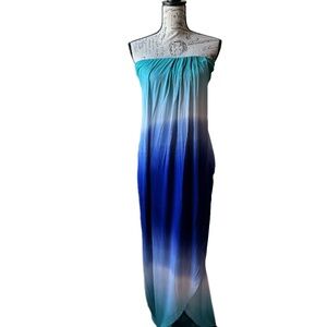 Young Fabulous & Broke Blue Ombre Maxi Dress